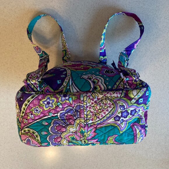 Vera Bradley Backpack EUC Purple Paisley Heather Pattern main image 16